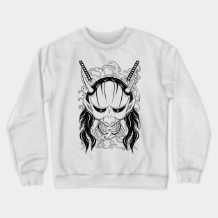 Hannya Mask Crewneck Sweatshirt